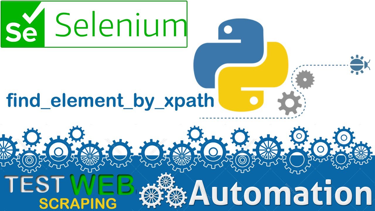 SELENIUM PYTHON FOR WEB AUTOMATION TEST AUTOMATION HOW TO SELECT LOCATE HTML ELEMENTS BY PATH