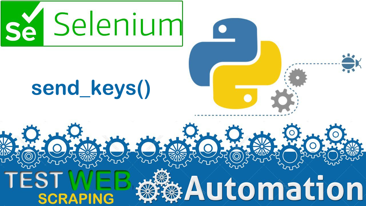 SELENIUM PYTHON FOR WEB AUTOMATION TEST AUTOMATION HOW TO WRITE IN FORM INPUTS FILL INPUTS