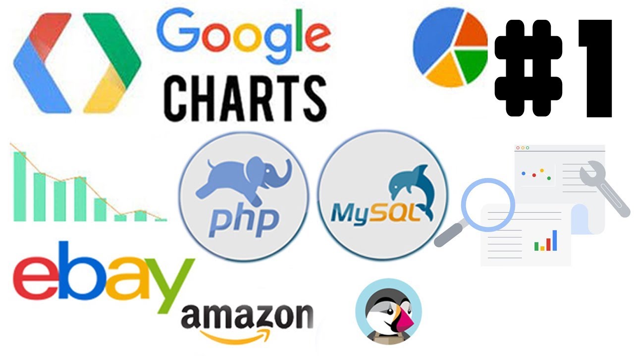 HOW TO USE GOOGLE CHARTS IN PHP & MYSQL FOR DATA SCIENCE SALES REPORTS FOR EBAY AMAZON E-COMMERCE 1