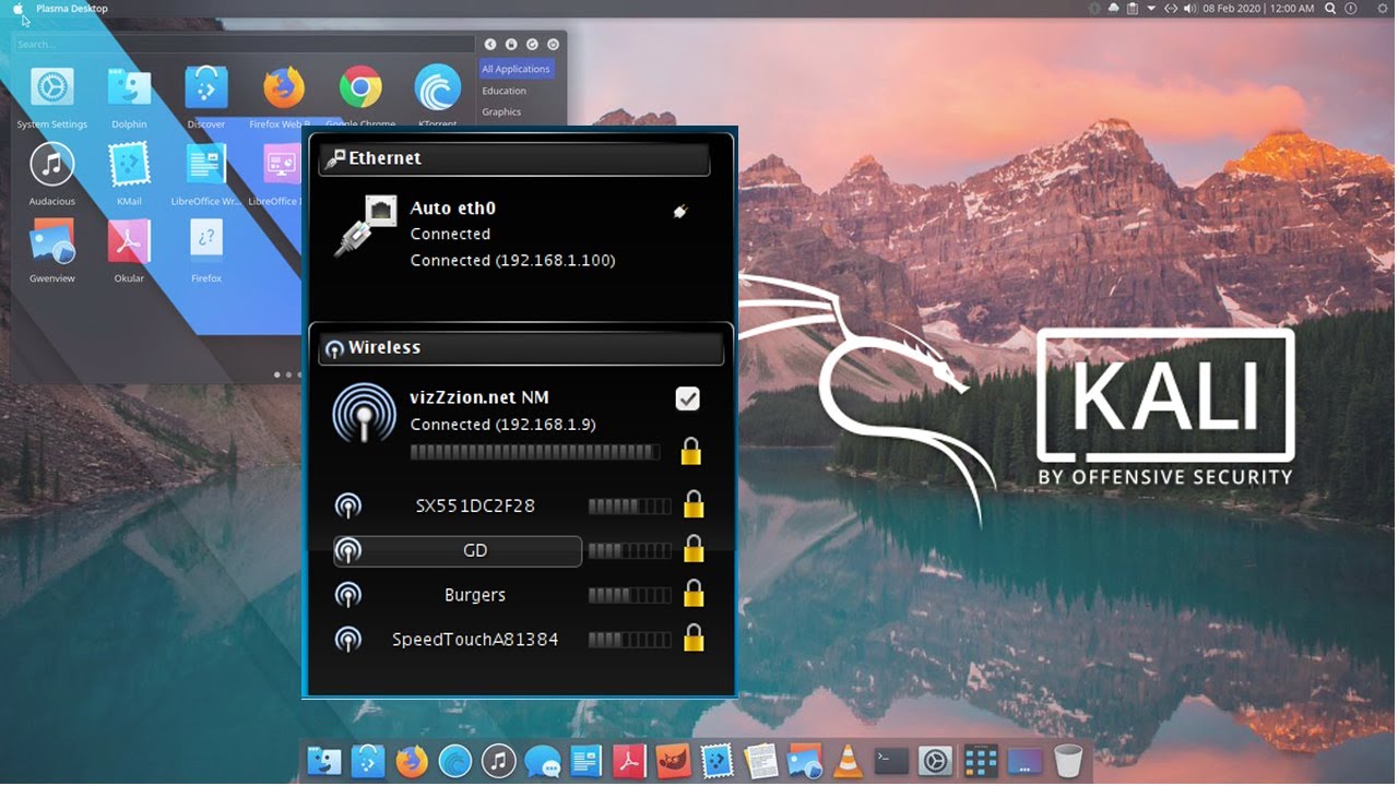 How to install kde plasma desktop network manager