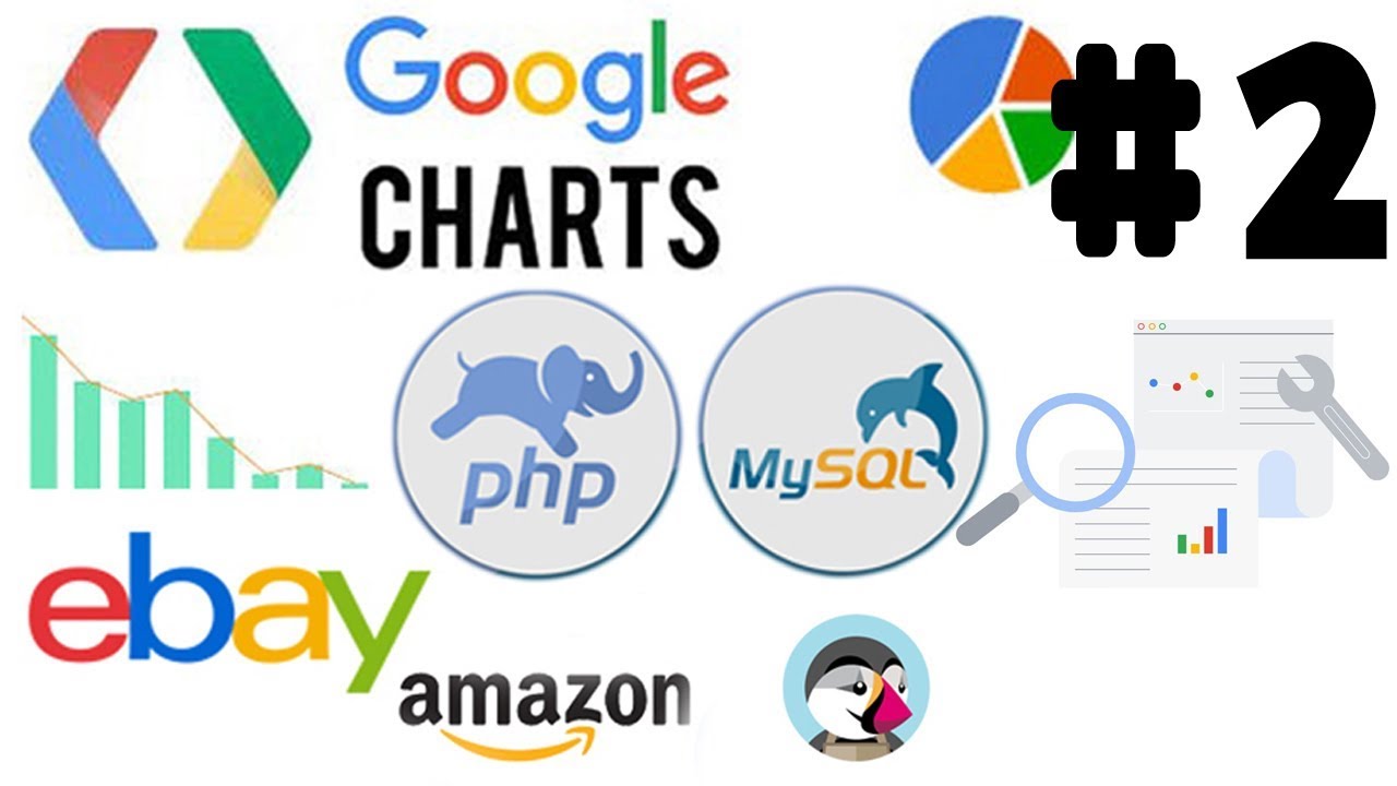 HOW TO USE GOOGLE CHARTS IN PHP & MYSQL FOR DATA SCIENCE SALES REPORTS FOR EBAY AMAZON E-COMMERCE 2