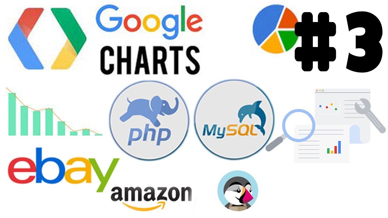 HOW TO USE GOOGLE CHARTS IN PHP & MYSQL FOR DATA SCIENCE SALES REPORTS FOR EBAY AMAZON E-COMMERCE 3