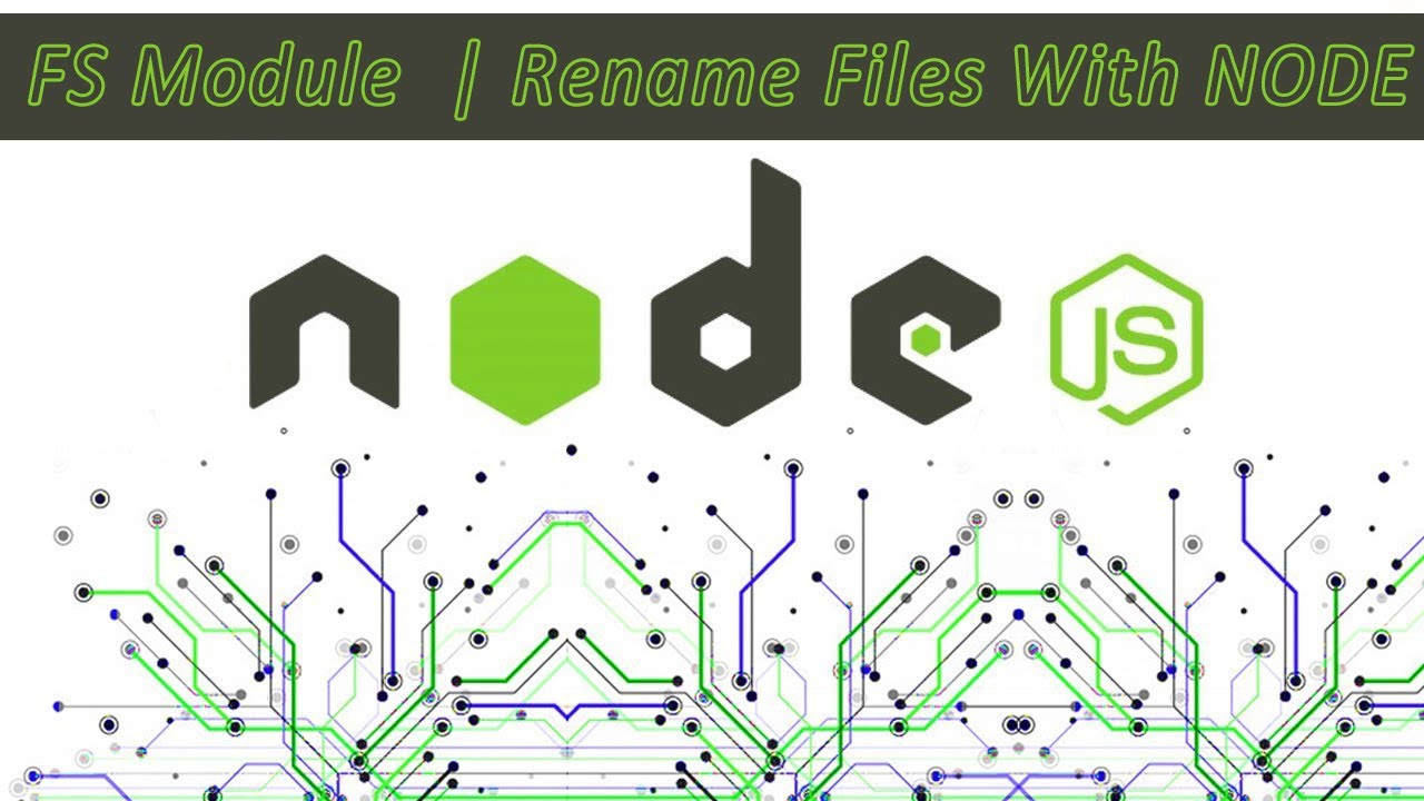 HOW TO RENAME FILES WITH NODE.js