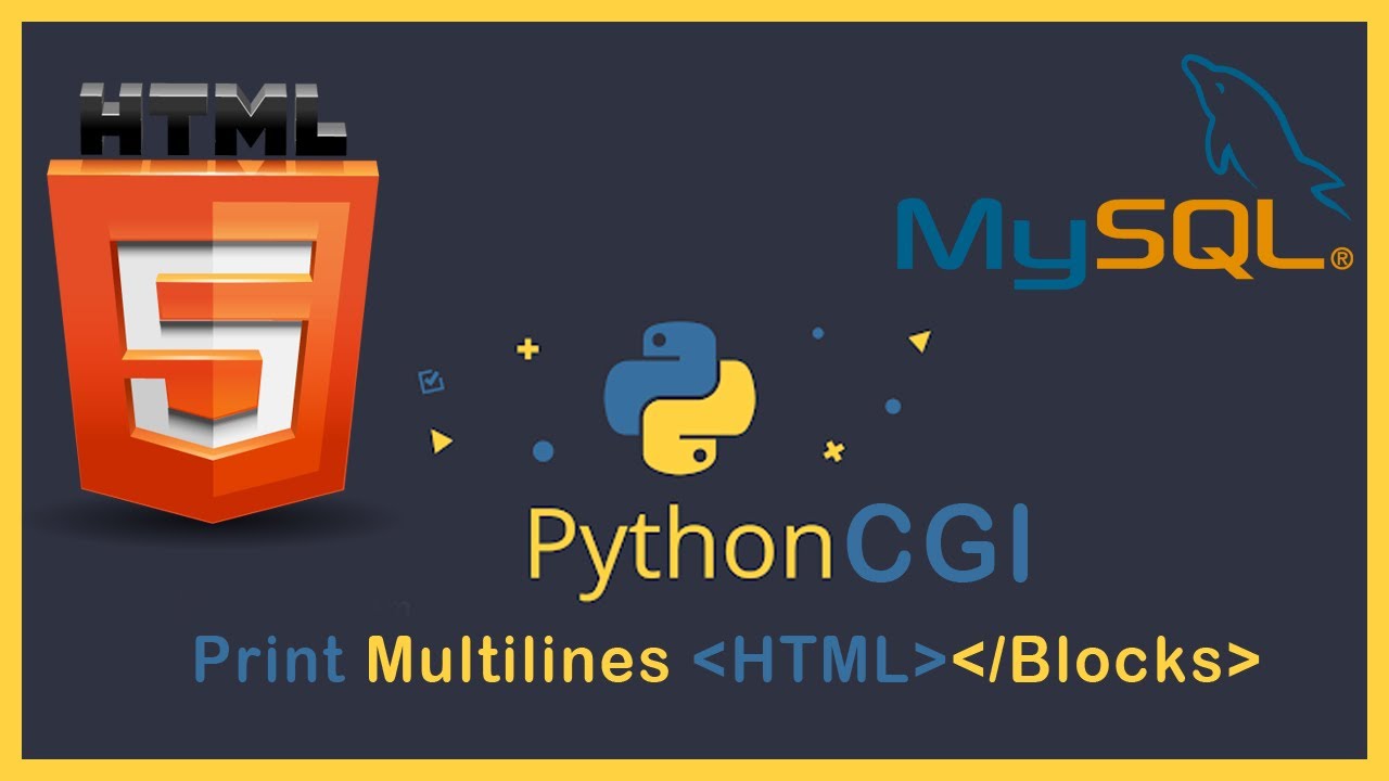 How To Print Multilines HTML blocks WIth Python
