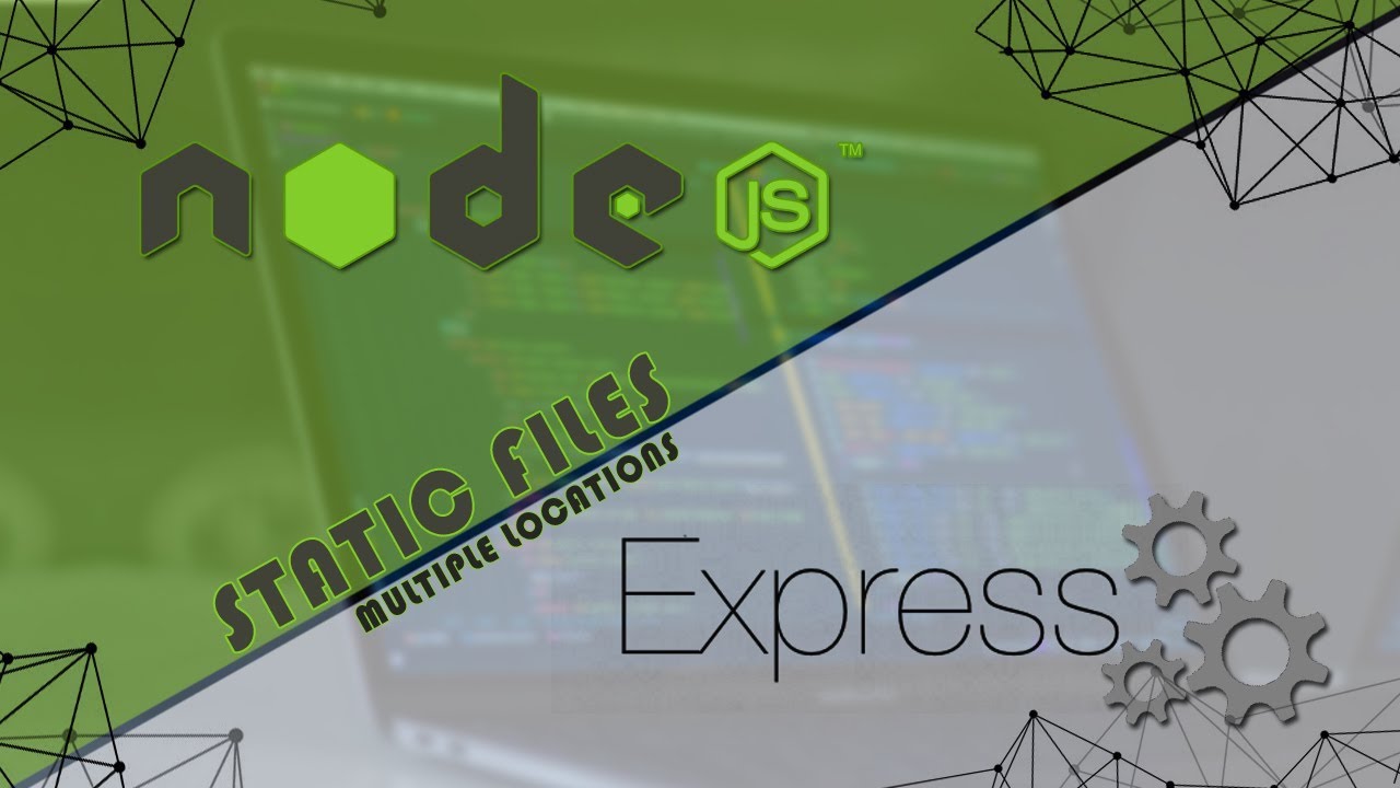 How to serve static files In NODE EXPRESS JS load local resources multiple folders in NODE EXPRESS