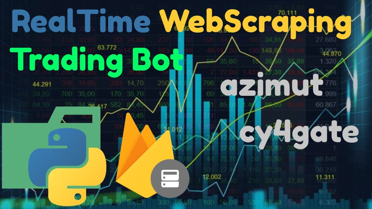 Real Time Stock Price Scraping With Python And Firebase Trading Bot Realtime Calculatio Auto Trading