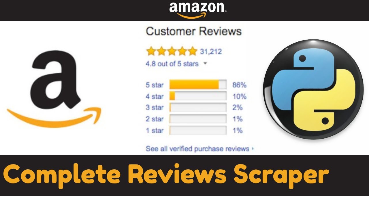 Complete Amazon Reviews Data Scraper Amazon Buyer Reviews Data Scraping Using Python