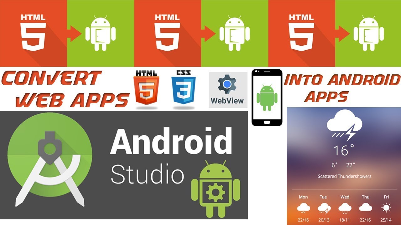 HOW TO CONVERT A WEBSITE WEBAPP INTO ANDROID APP USING ANDROID STUDIO WEBVIEW 2020