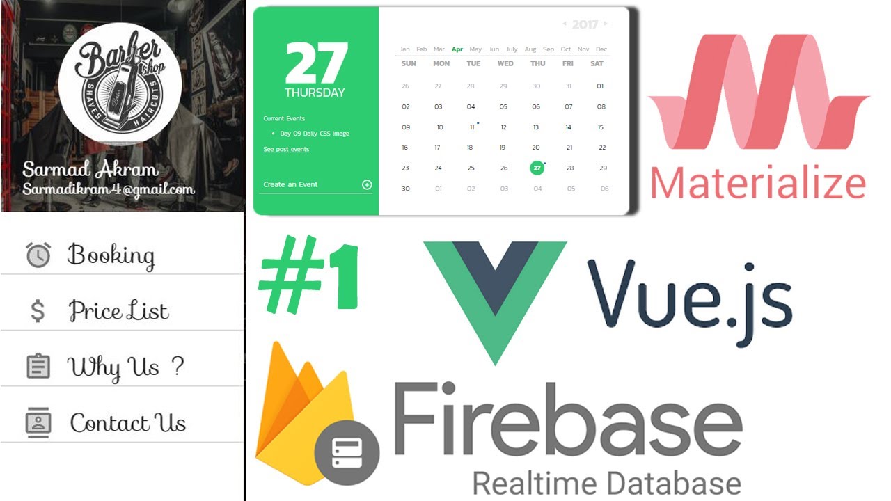 Making Reservation System Appointment Booking App Application With Vue js Firebase And Materialize 1