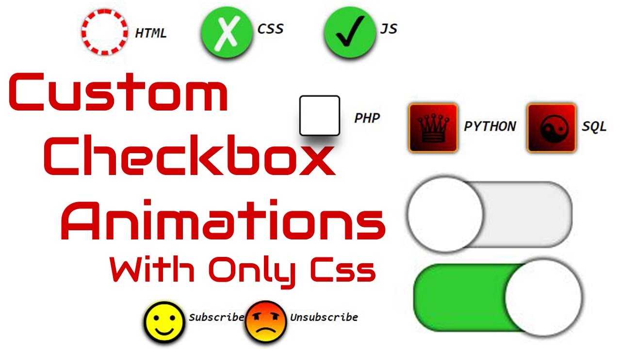 How To Make Custom Checkbox Animations With Css